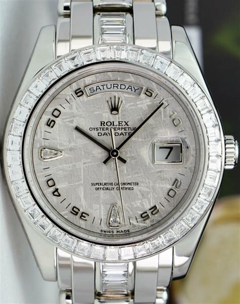 platinum mens rolex